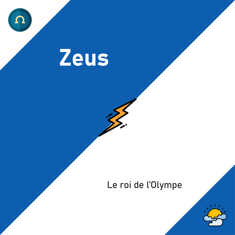 Couverture de la fiche Zeus du panthéon greek